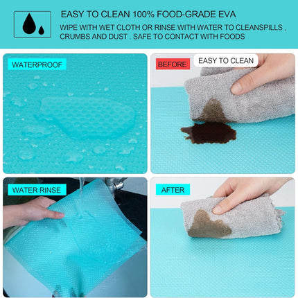 Refrigerator Liners Mats Washable,  Waterproof and Oilproof - 1 Pcs