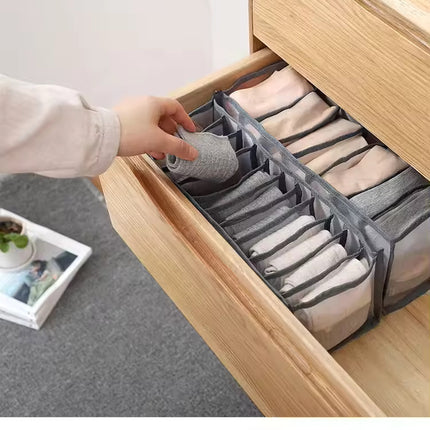 11-Grid Mesh Underwere Closet Oganizer for Storage Small Clothes