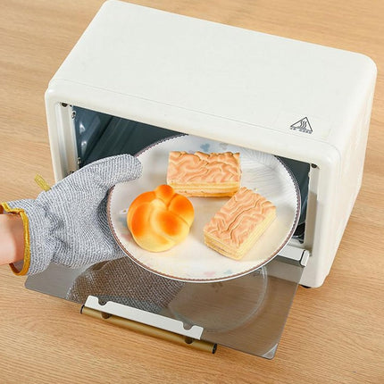 1 Pair Wire Dishwashing Gloves – Stainless Steel Scrubber Gloves for Washing Dishes