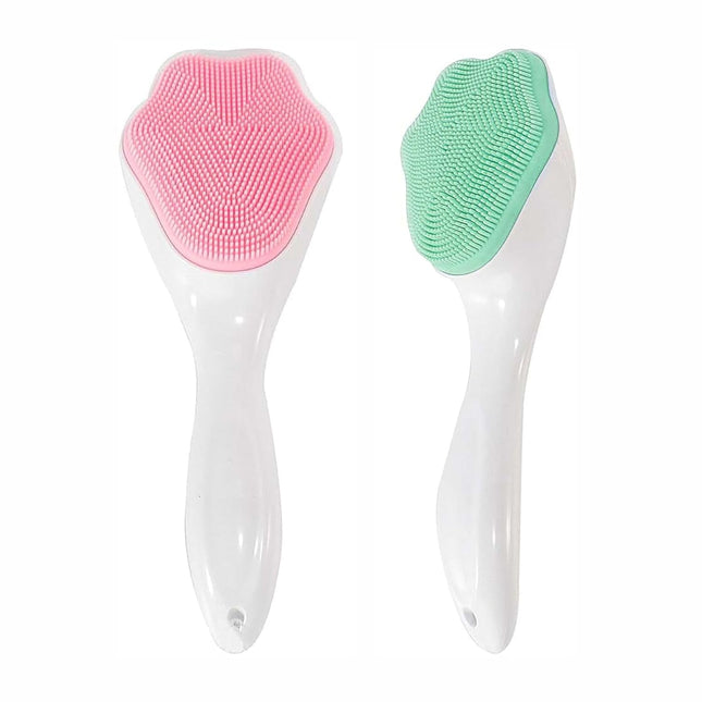 Face Scrubber- Facial Skin Cleansing Brush and Massaging Tool with Soft Face Brush