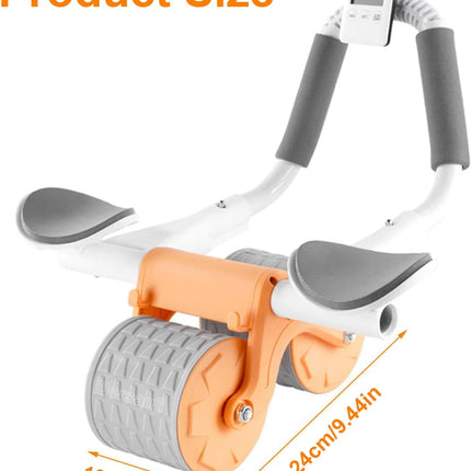 Ab Roller Wheel with Knee Mat &Timer,Ab Exercise Roller for Women & Men.