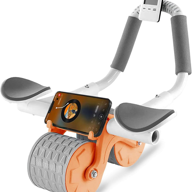 Ab Roller Wheel with Knee Mat &Timer,Ab Exercise Roller for Women & Men.