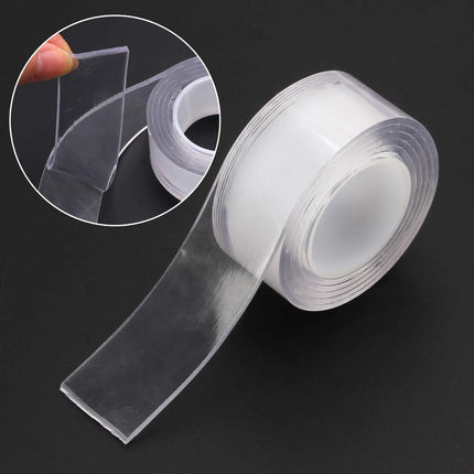 Premium Quality - 1M length 3 CM width Nano Magic Double Side Adhesive Tape