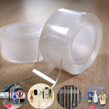 Premium Quality - 1M length 3 CM width Nano Magic Double Side Adhesive Tape