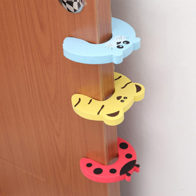 Door Stoppers,Door Pinch Guards Protect Child Fingers & PET Tails
