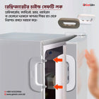 Refrigerator Child Safety Lock Anti-Pinch Hand Cabinet Door Lock Multi-Function