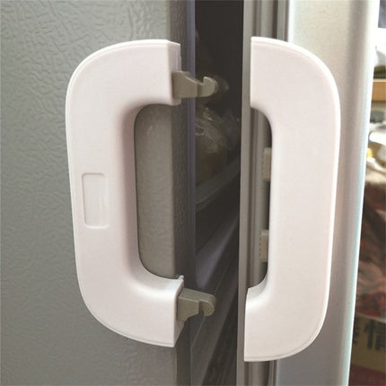 Refrigerator Child Safety Lock Anti-Pinch Hand Cabinet Door Lock Multi-Function
