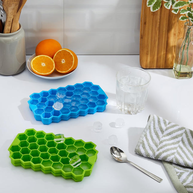 Silicone Ice Cube Tray 37 grid Ice-making Tray.