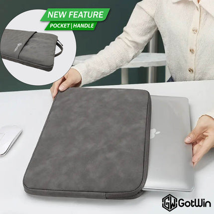 Premium Laptop Sleeve with Front Pocket – Fits 13.3"–15.6"