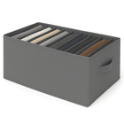 9-Grid Drawer Clothes Organizer for Wardrobe & Folded Clothes